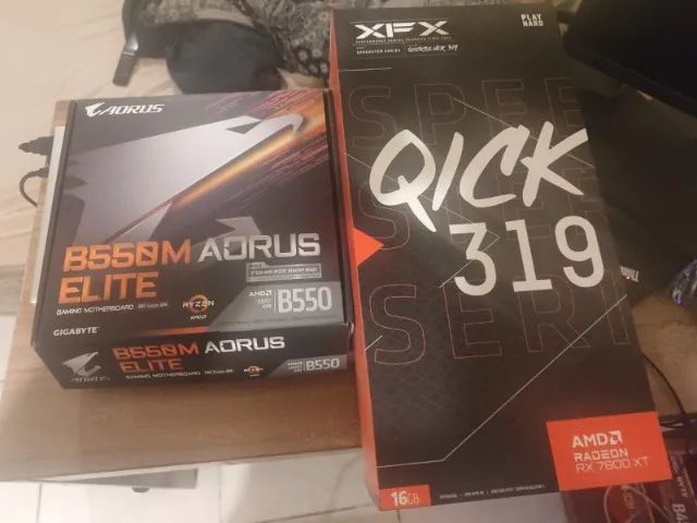 B550 AORUS ELITE + Ryzen 5 5600X (ジャンク？) B550 AORUS ELITE + Ryzen 5 5600X (ジャンク？) B550 AORUS ELITE +