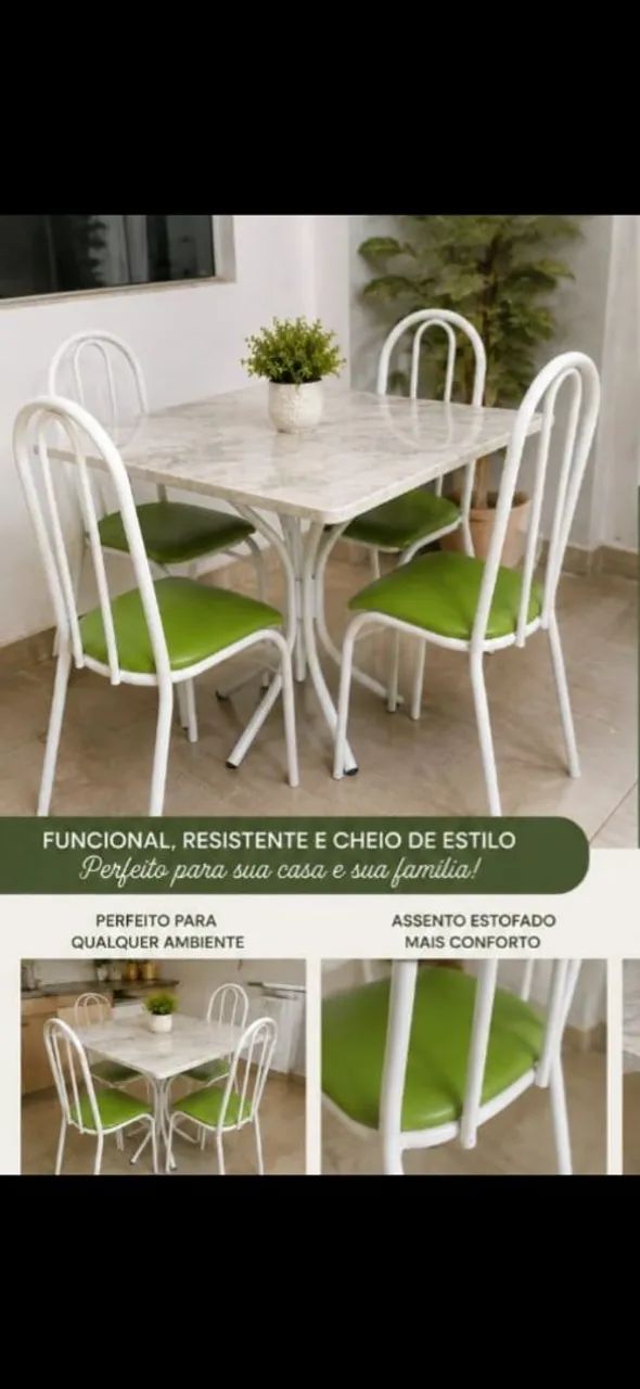 Mesa com 2 cadeiras
