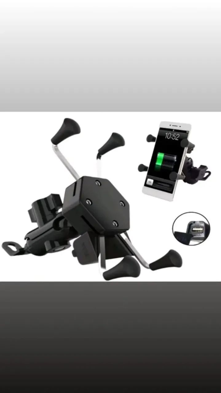 Suporte de celular pra moto