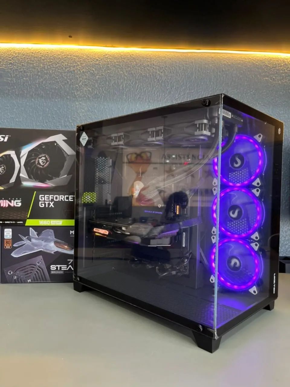 COMPUTADOR GAMER - Corei7 9700K +SSD M2 512GB + 16GB DDR4 + GTX