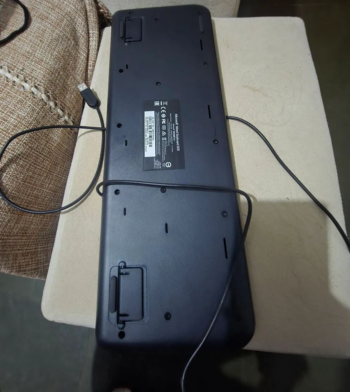 Teclado + Mouse Com Fio Original Microsoft  - Foto 6