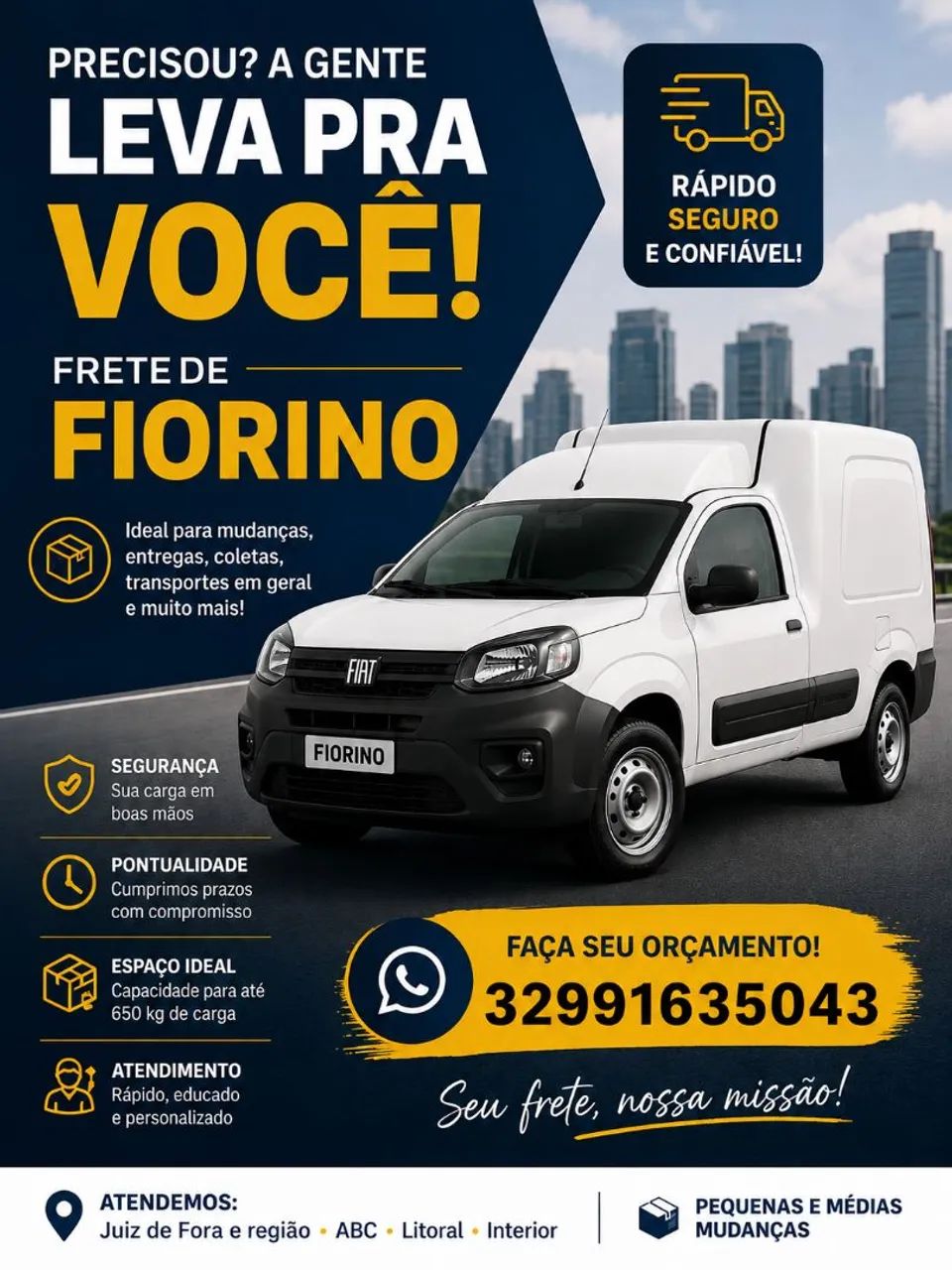 Fretes e pequenas cargas 