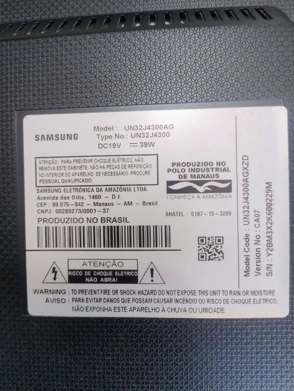 Smartv Samsung UN32J4300AG - Foto 2