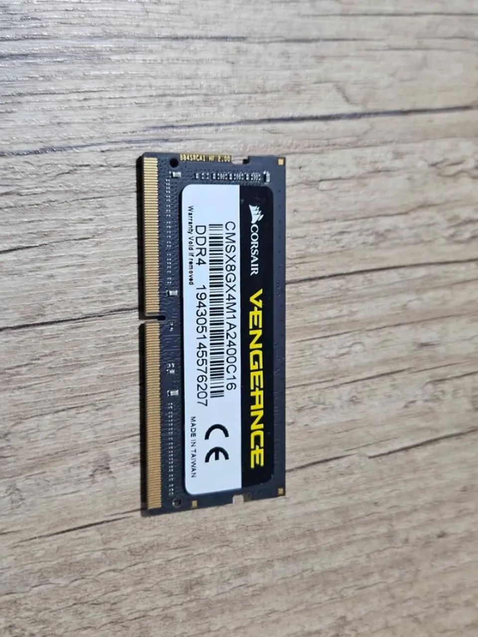  Memória RAM Vengence Corsair 8gb 2400 notebook - Foto 2