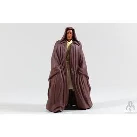スター・ウォーズ エピソード1 Mace Windu Mace Windu - Episódio I - Hasbro - 1998 - Star Wars - com sabre