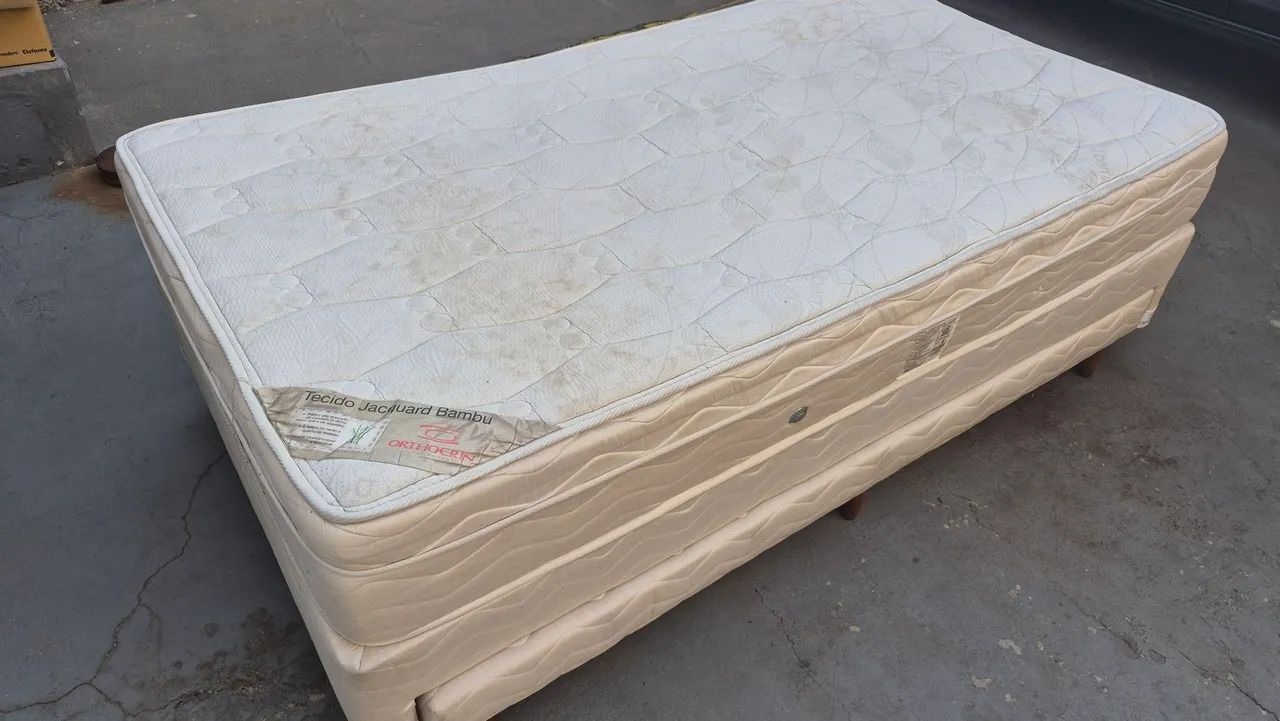 Colchão Orthocrin com cama box viúva  - Foto 2