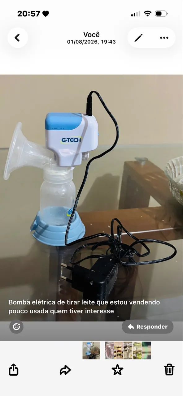 Bomba de tirar leite 