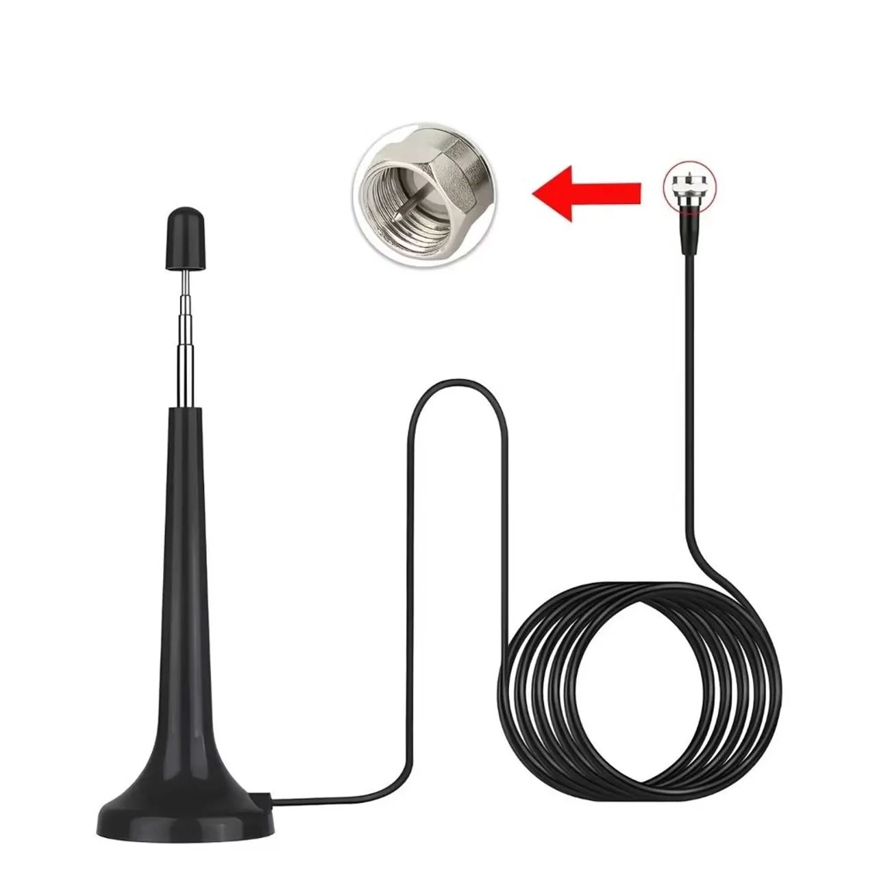 Antena interna para TV (Nova) - Foto 2