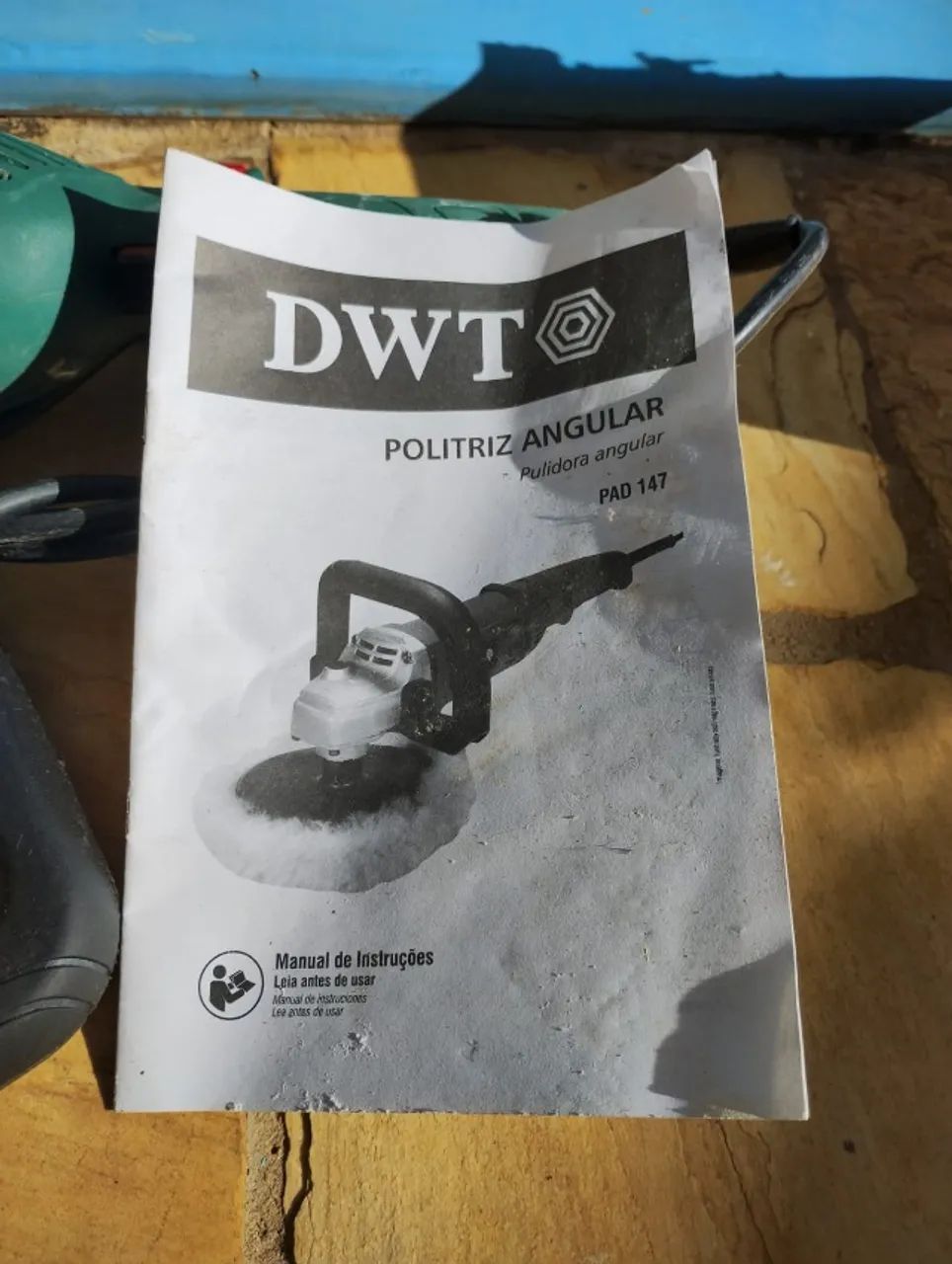 Politriz Angular 7" 1400W PAD 147 da DWT - Foto 5
