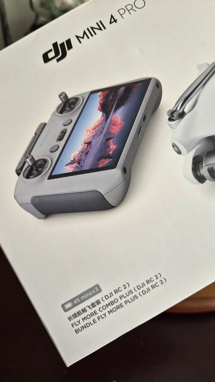 Drone DJI Mini 4 PRO Combo PLUS Homologado  Anatel Anac - Foto 2
