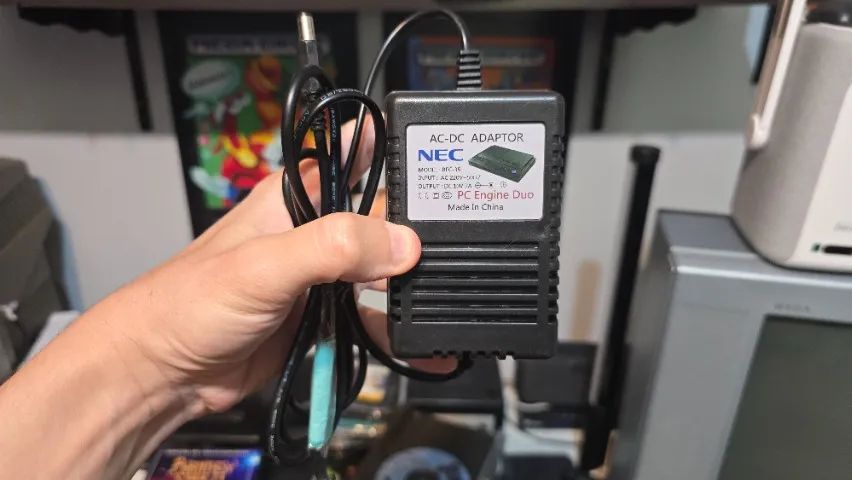 Fonte console PC Engine DUO NEC 220v DC10v 2A (Model: RFC-35) - Foto 5