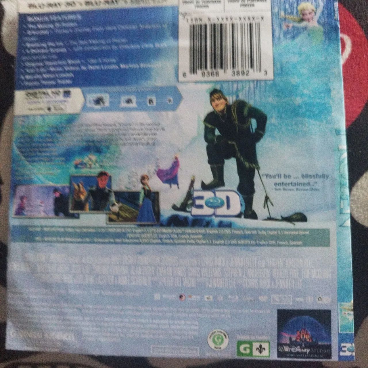 DvD  Blue Ray 3D Frozen - Foto 2