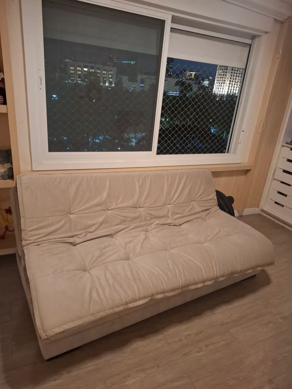 Sofá cama cinza  - Foto 2