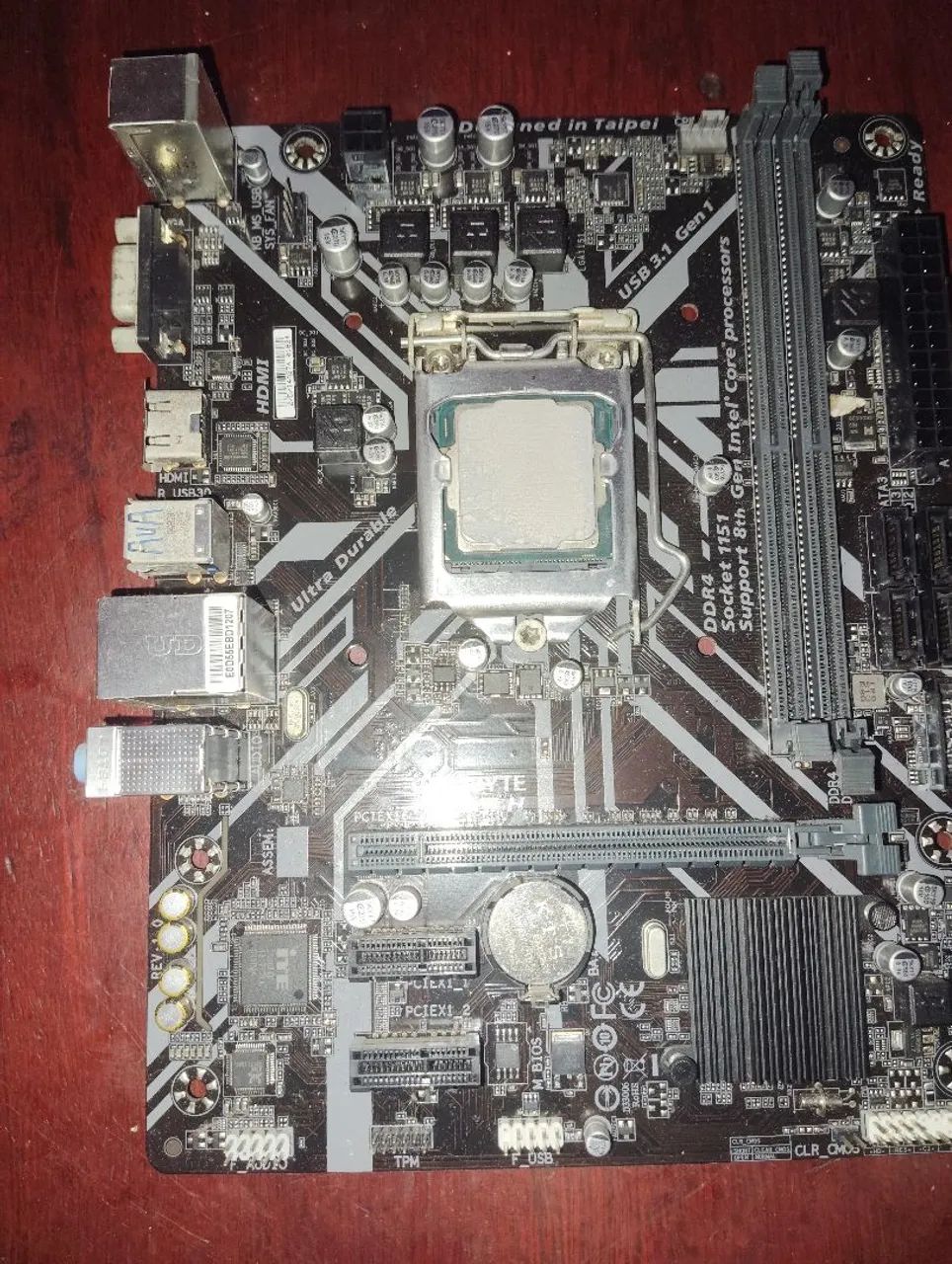 Placa mãe Gigabyte H310M H DDR4 