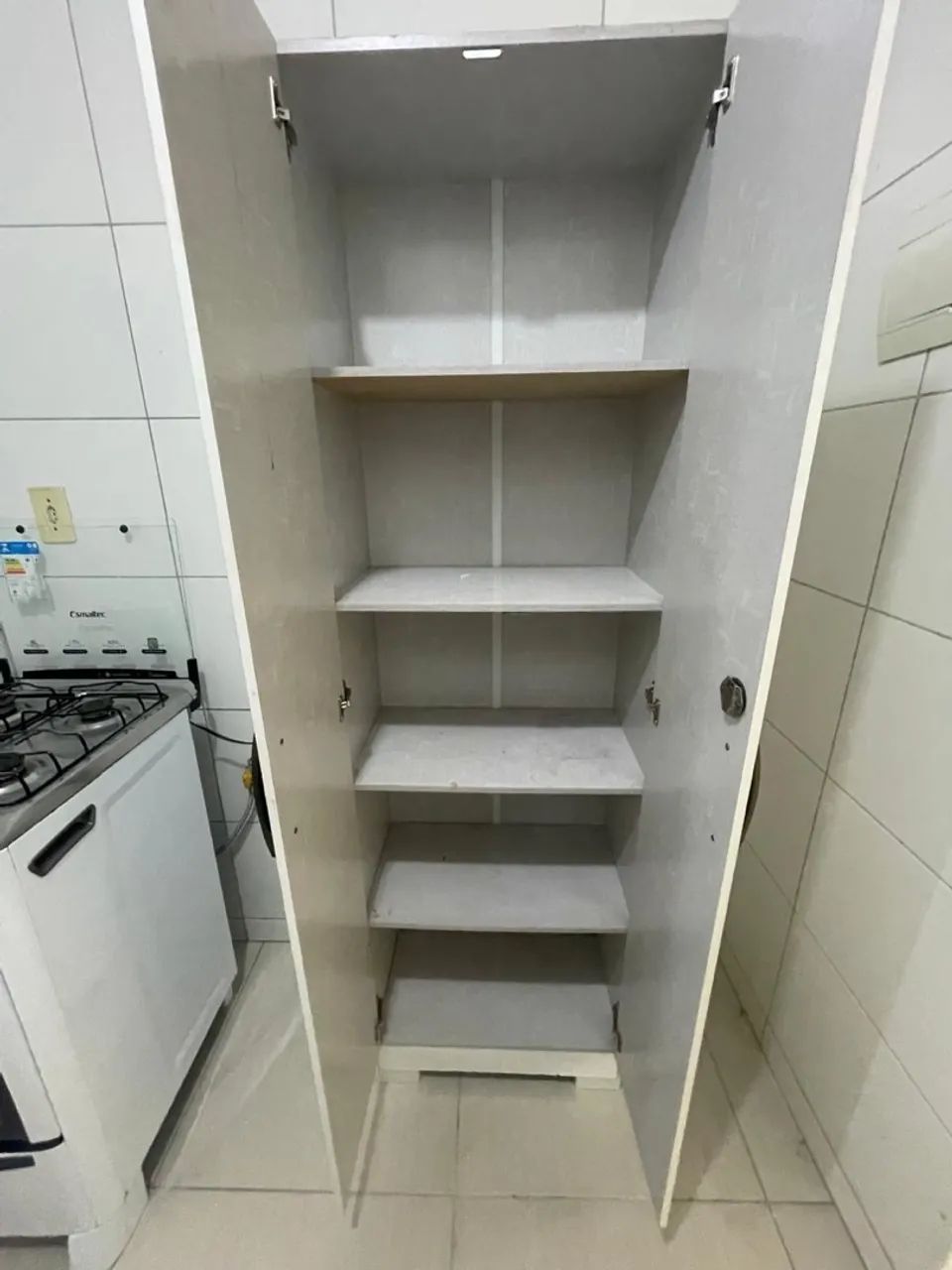 Armário Multiuso 2 Portas Branco - Foto 2