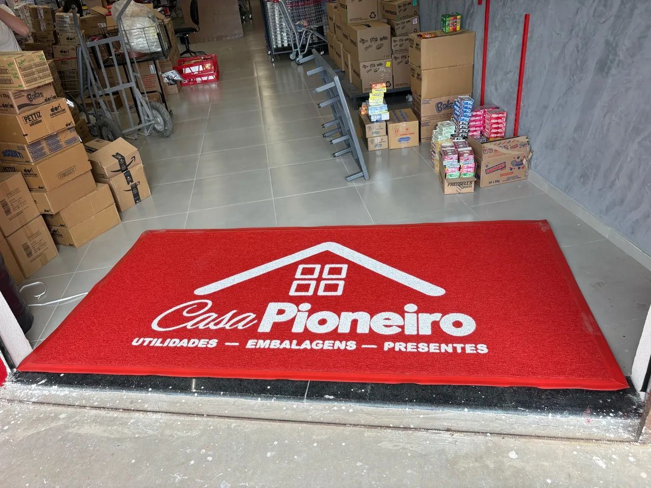 Tapetes de capacho personalizado 