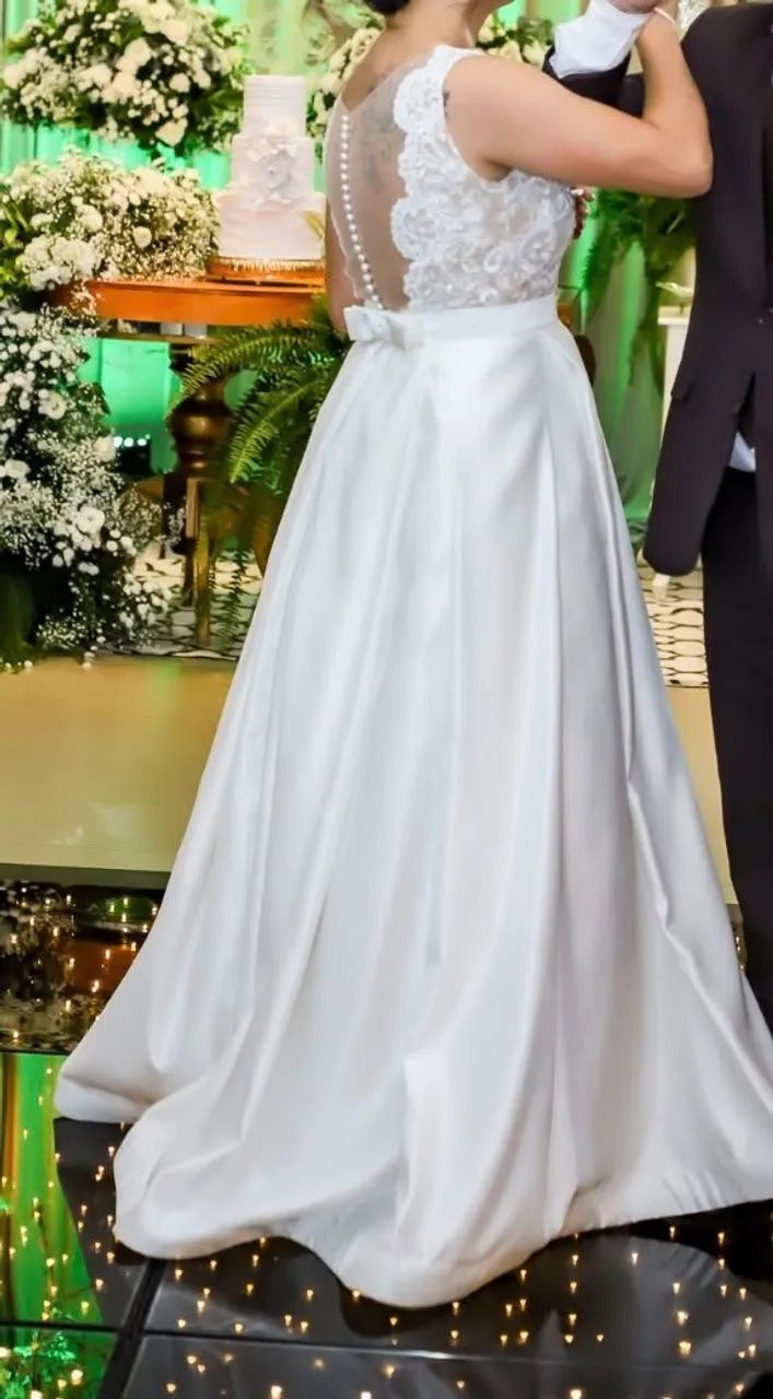 Vestido de noiva exclusivo sob medida. - Foto 3