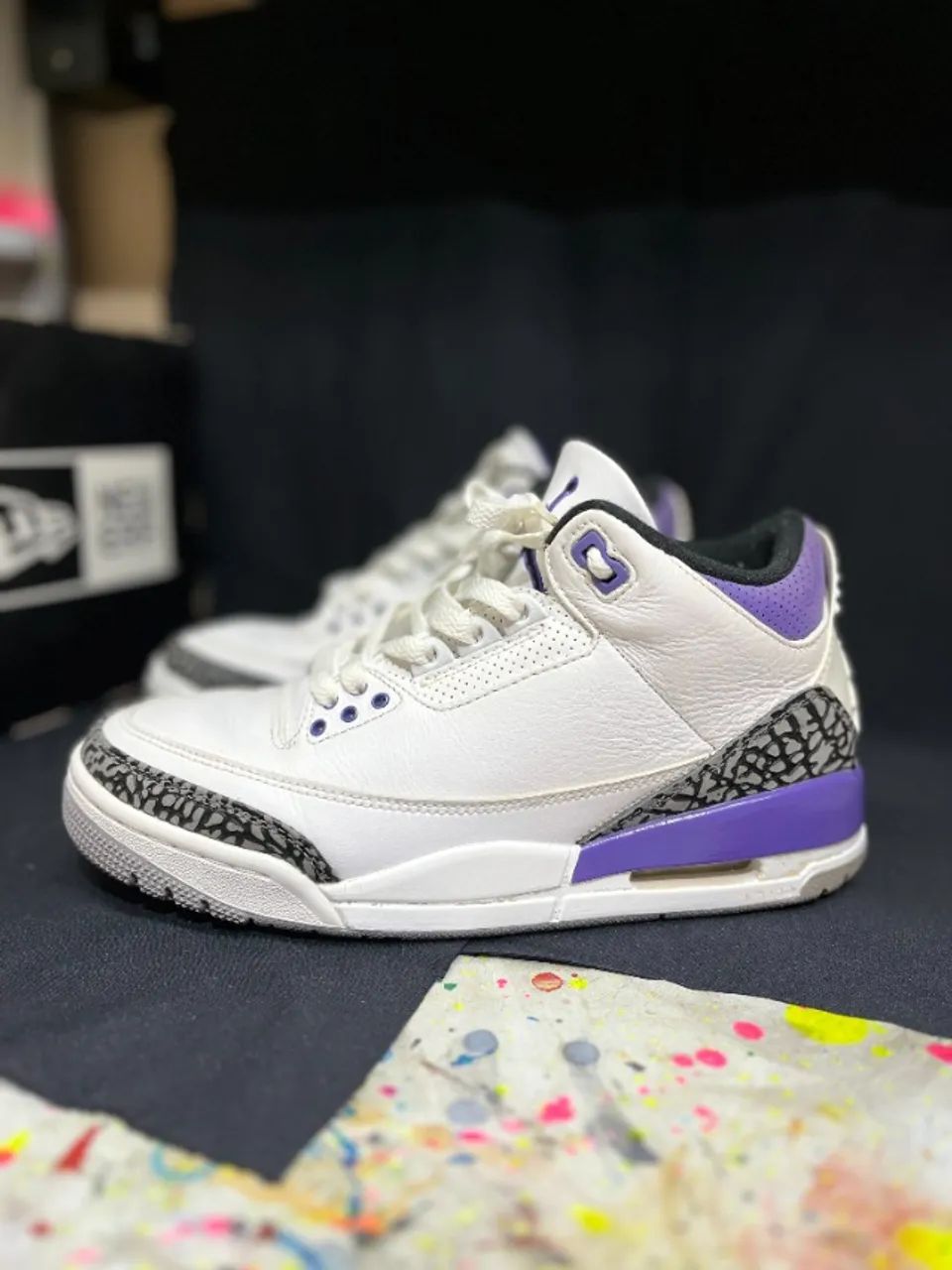 Tênis Air Jordan 3 Dark Iris 
