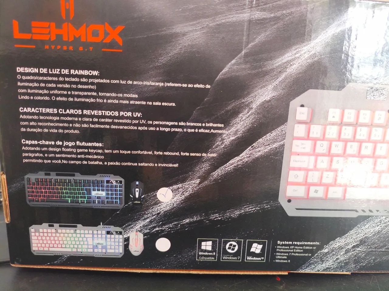 Kit Teclado e Mouse Gamer - Foto 3