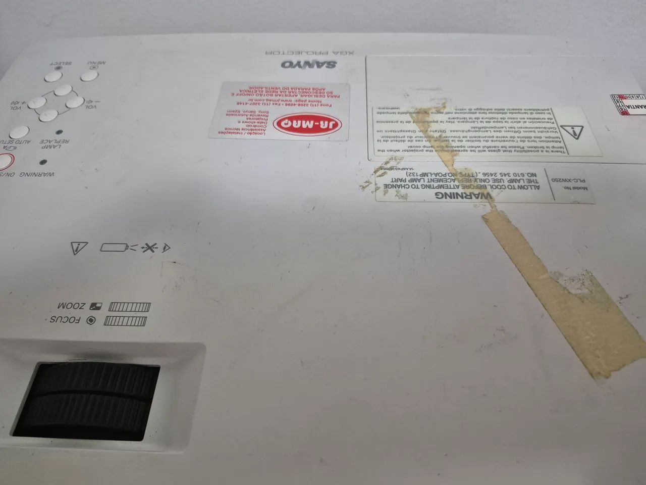 Projetor Sanyo PLC-XW200 Usado - Foto 2