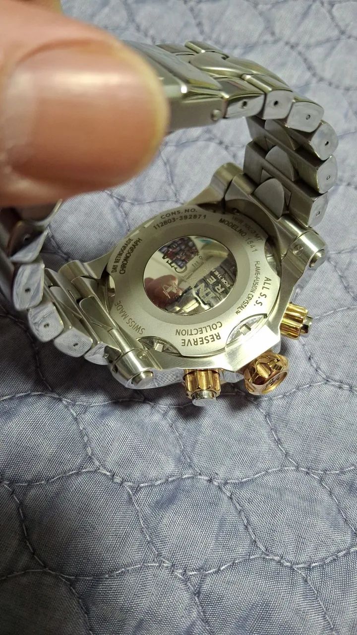 Relogio invicta suíço original c caixa.  - Foto 4
