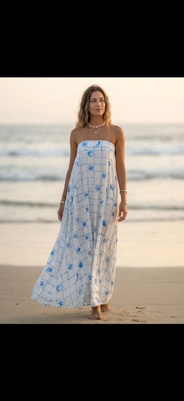 Vestido tomara que caia 