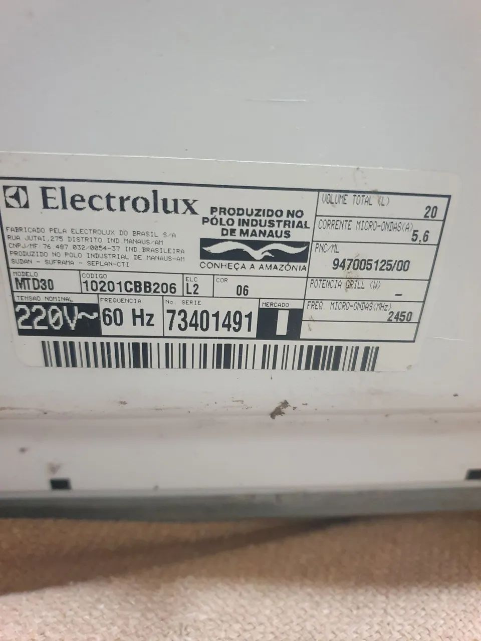 Micro-ondas Brastemp 20 L - Foto 3