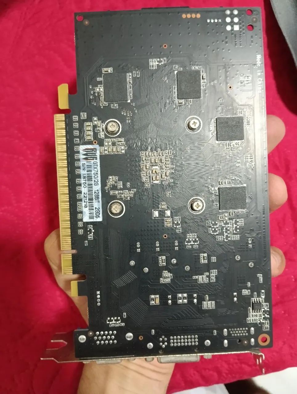 Placa de vídeo GTX 750 com defeito ( leia a descrição ) - Foto 4