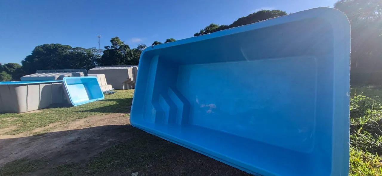 Piscina de fibra