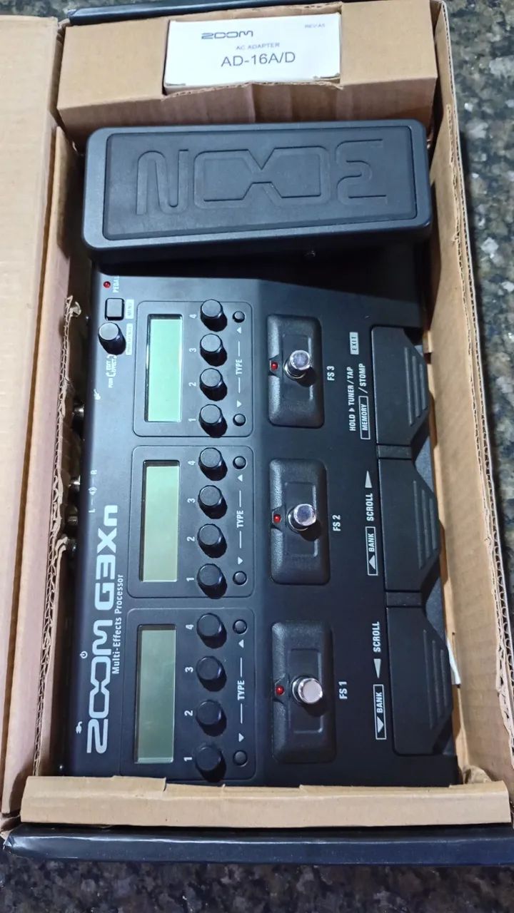 Pedaleira Zoom G3Xn - Instrumentos musicais - Adustina 1535403773