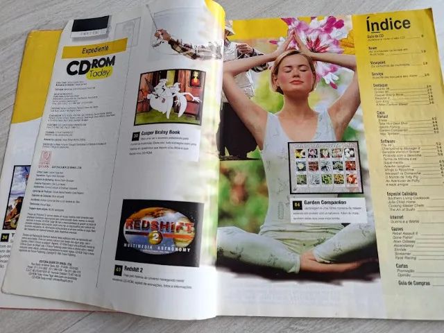 Lote 4 revistas Retro PC: CD-ROM Today Computer & Games PC Player e Compuserve - Foto 2