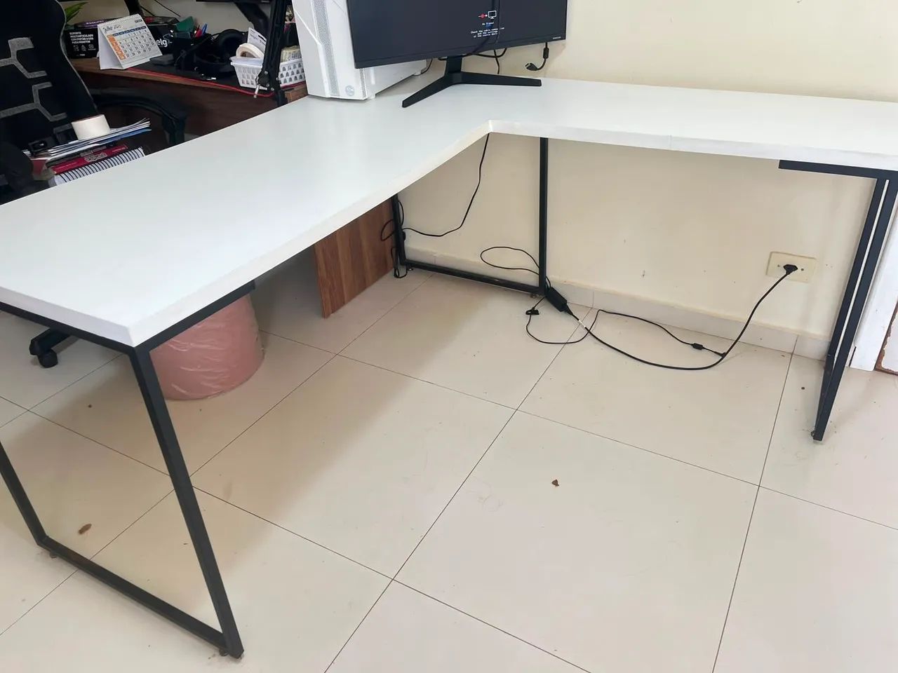 Mesa MDF em L - 150x120