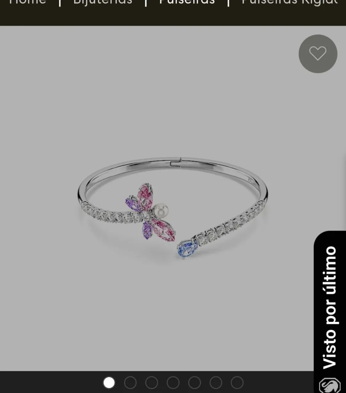 Pulseira  Ariana grande swarovski - Foto 2