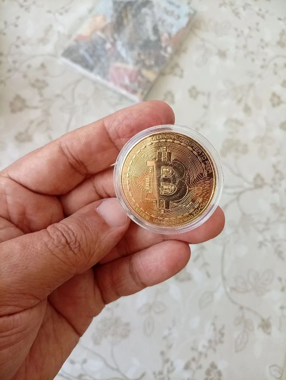 Moeda BITCOIN para Colecionador. NOVA. - Foto 5