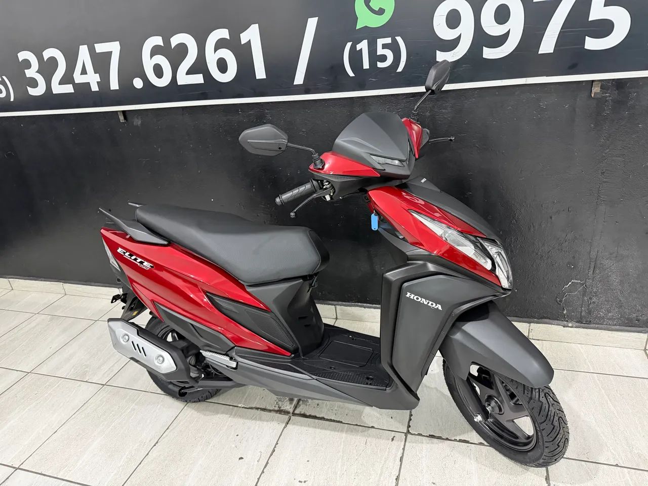 Honda Elite 125c 2027 0km já documentada e emplacada  - Foto 3