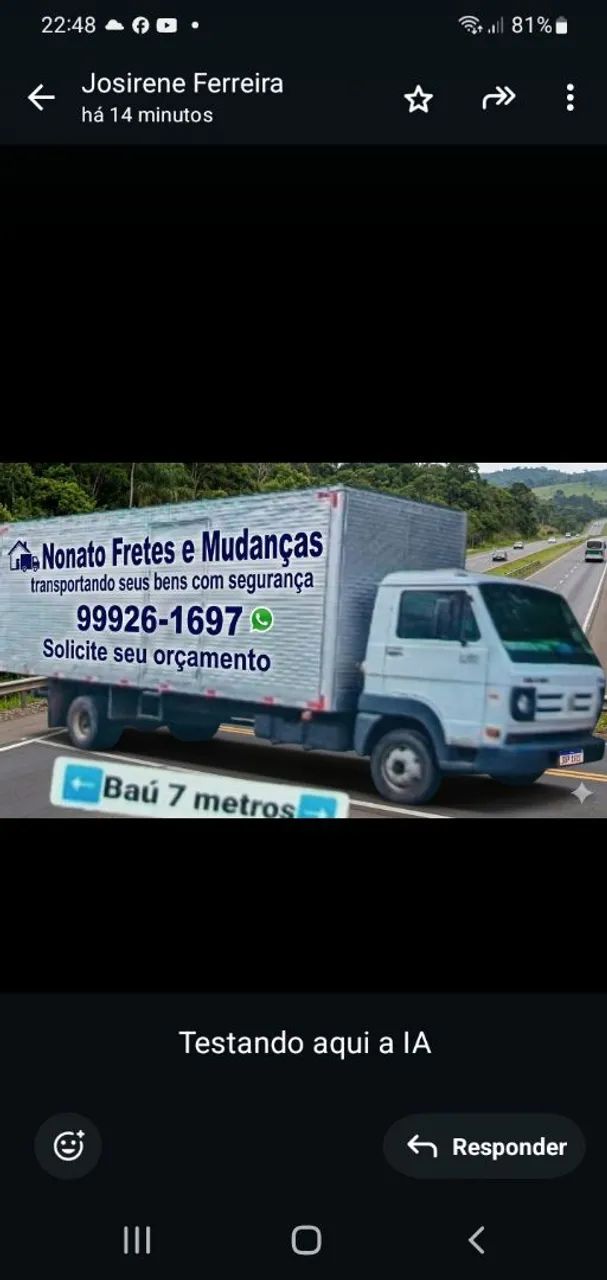 Fretes e mudanças 