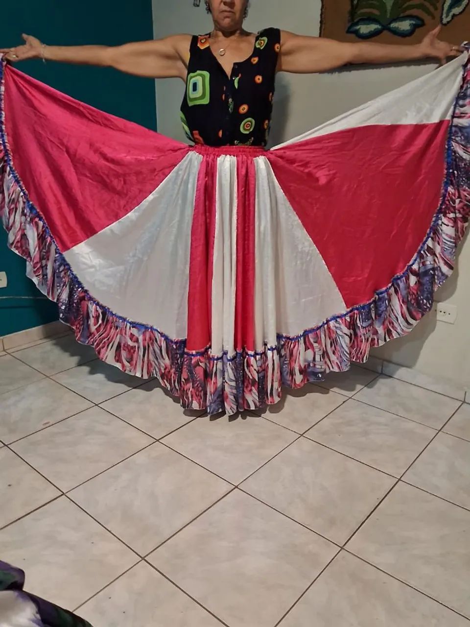 Saia de dança cigana
