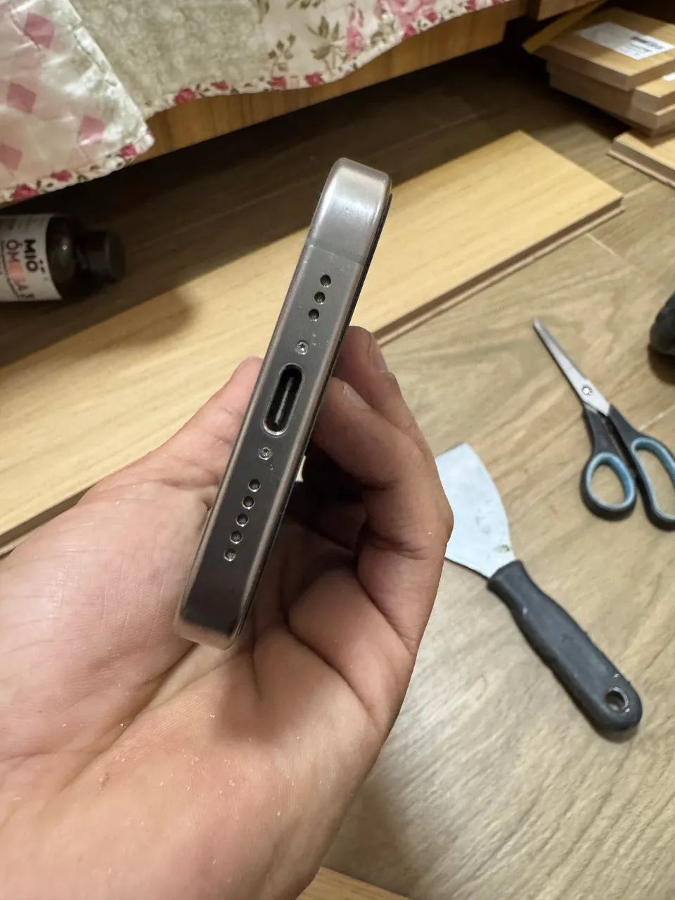 Iphone 15 pro 256gb SEM FACE ID e CAMERA FRONTAL ESTA EMBAÇADA - Foto 5