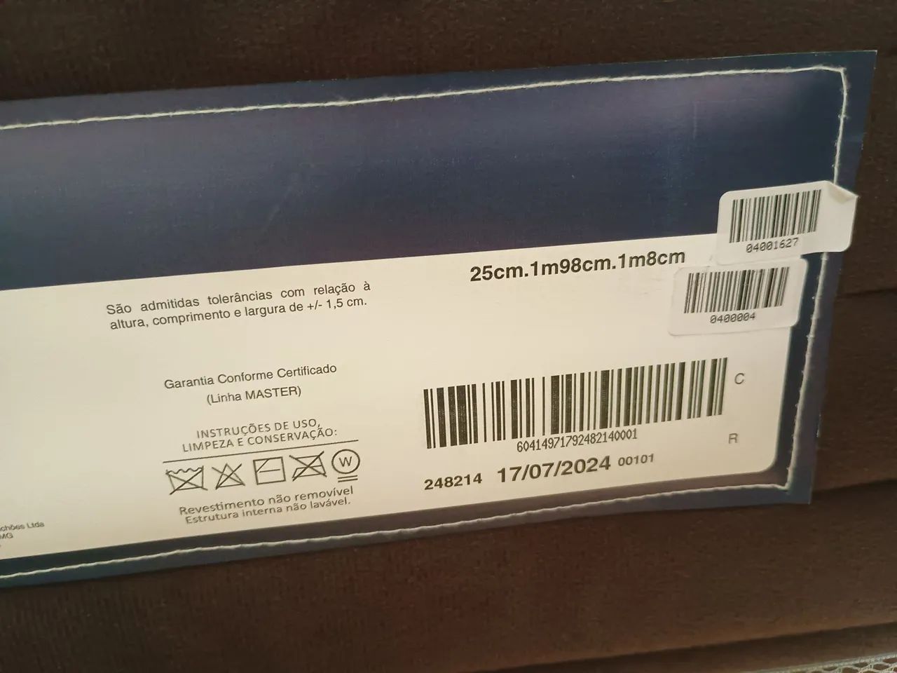 Cama box e colchão de mola solteirão Ortobom  - Foto 5