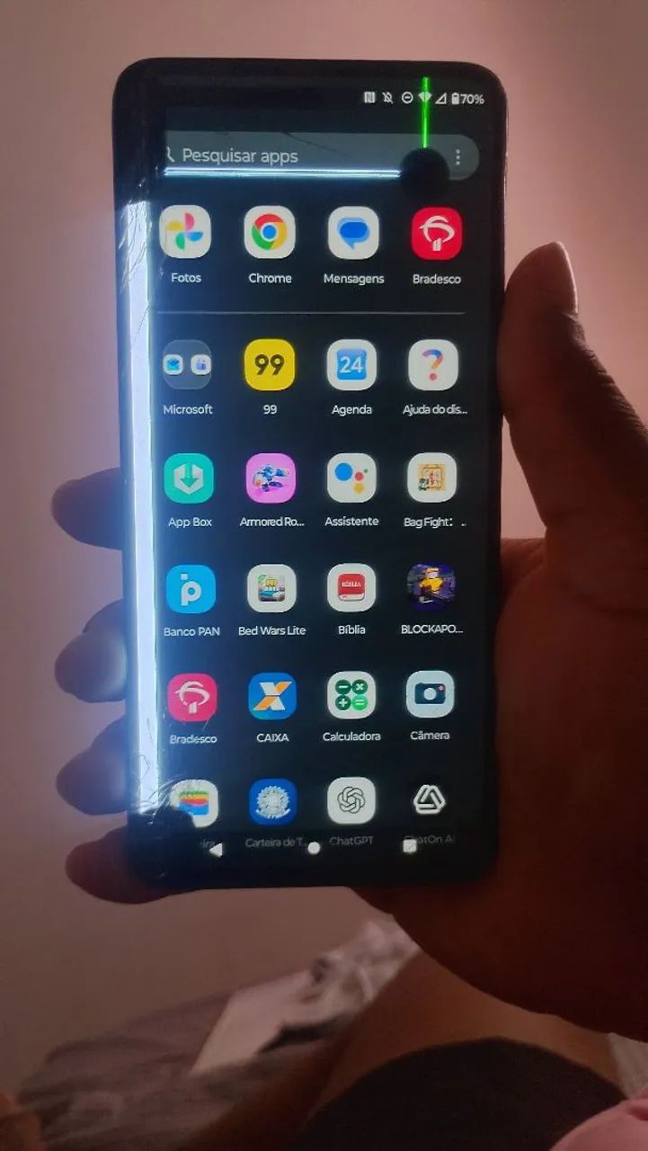 Moto G 82 com defeito 