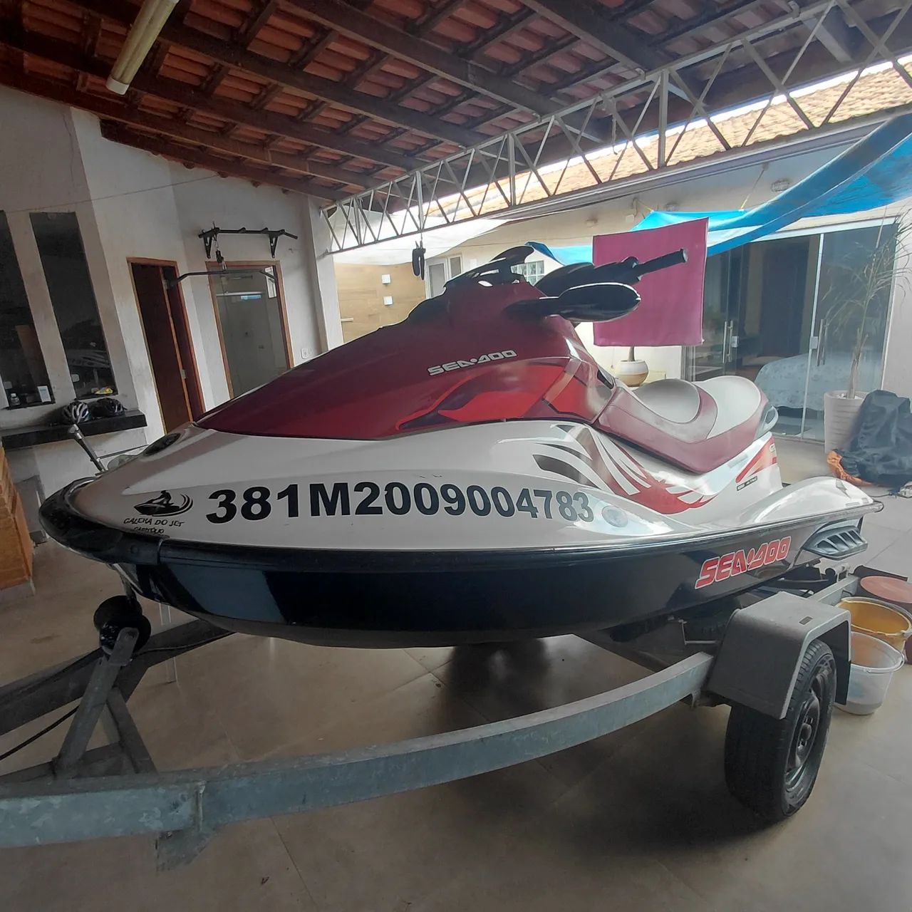 Vendo ou troco jet ski seadoo GTi-130 ano 2009. - Foto 3