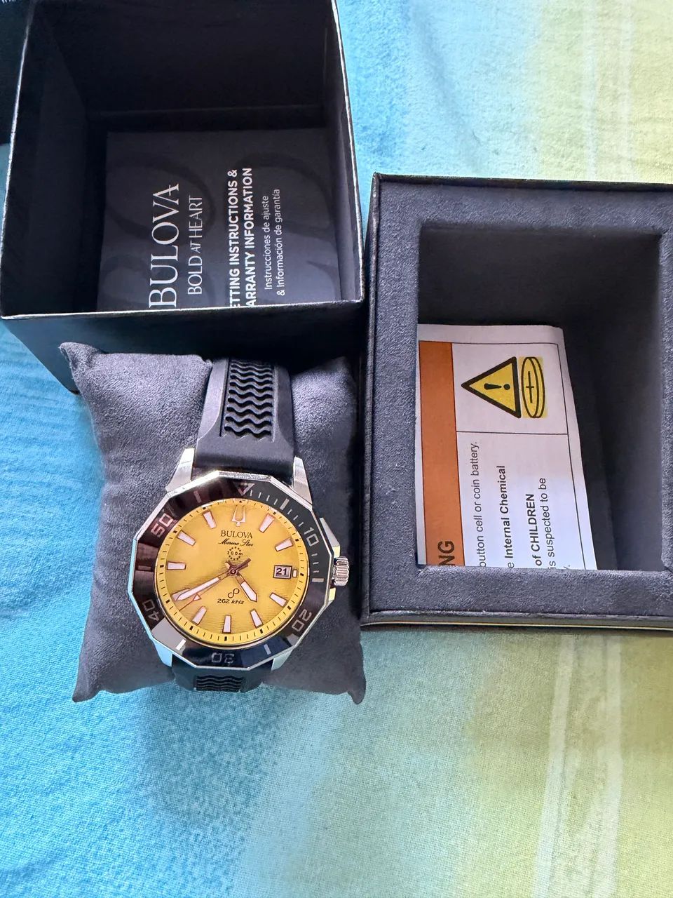 RELÓGIO BULOVA MARINE STAR  - Foto 2