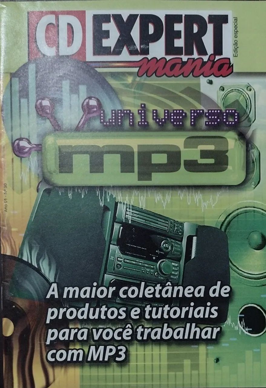 Cd Universo MP3 - 200 Produtos - Revista CD Expert Mania - Edição