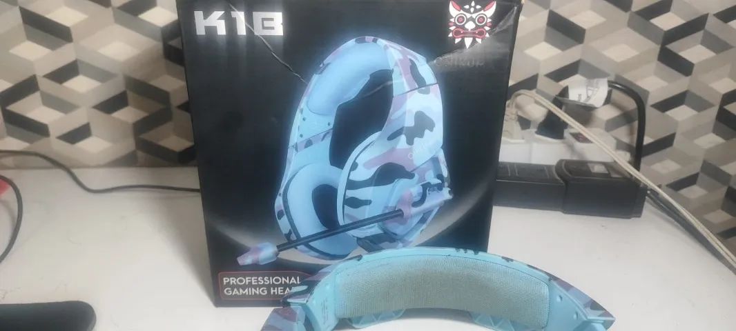Headset Onikuma K18 Usado - Foto 6