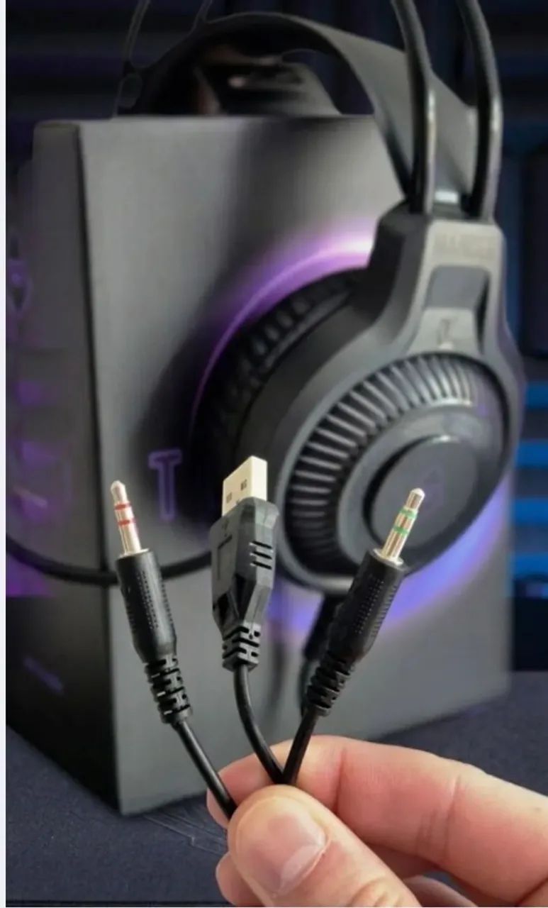 Headset mancer twinlight PC ( produto lacrado) - Foto 4
