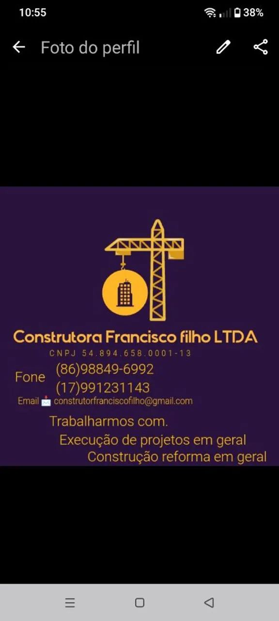 Eletricista e pedreiro 