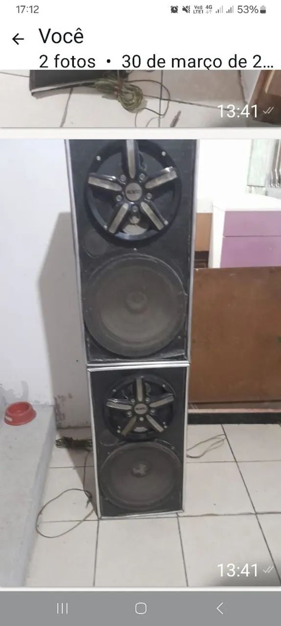 Caixas de som 