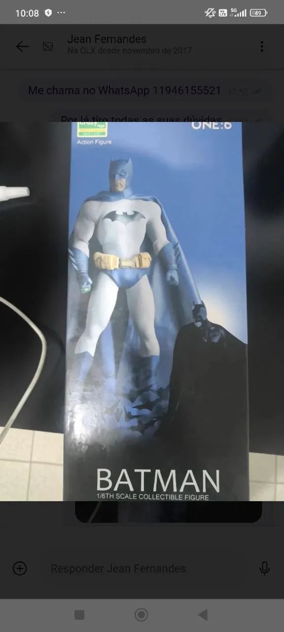 Action figures Batman da DC cosmics Scala 1/6 - Foto 3