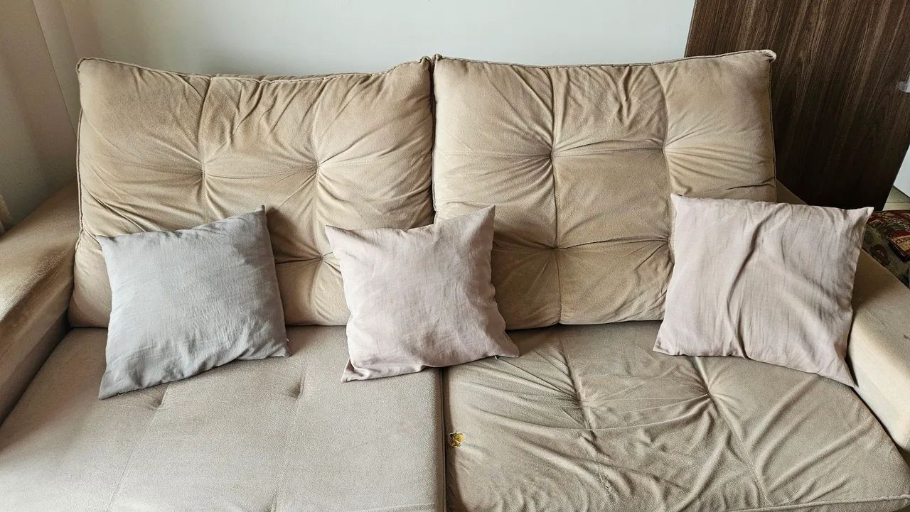 Sofá Suede 220cm - Foto 5