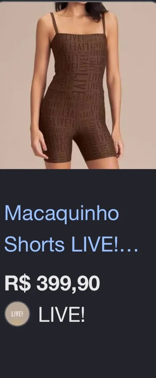 Macaquinho live original 